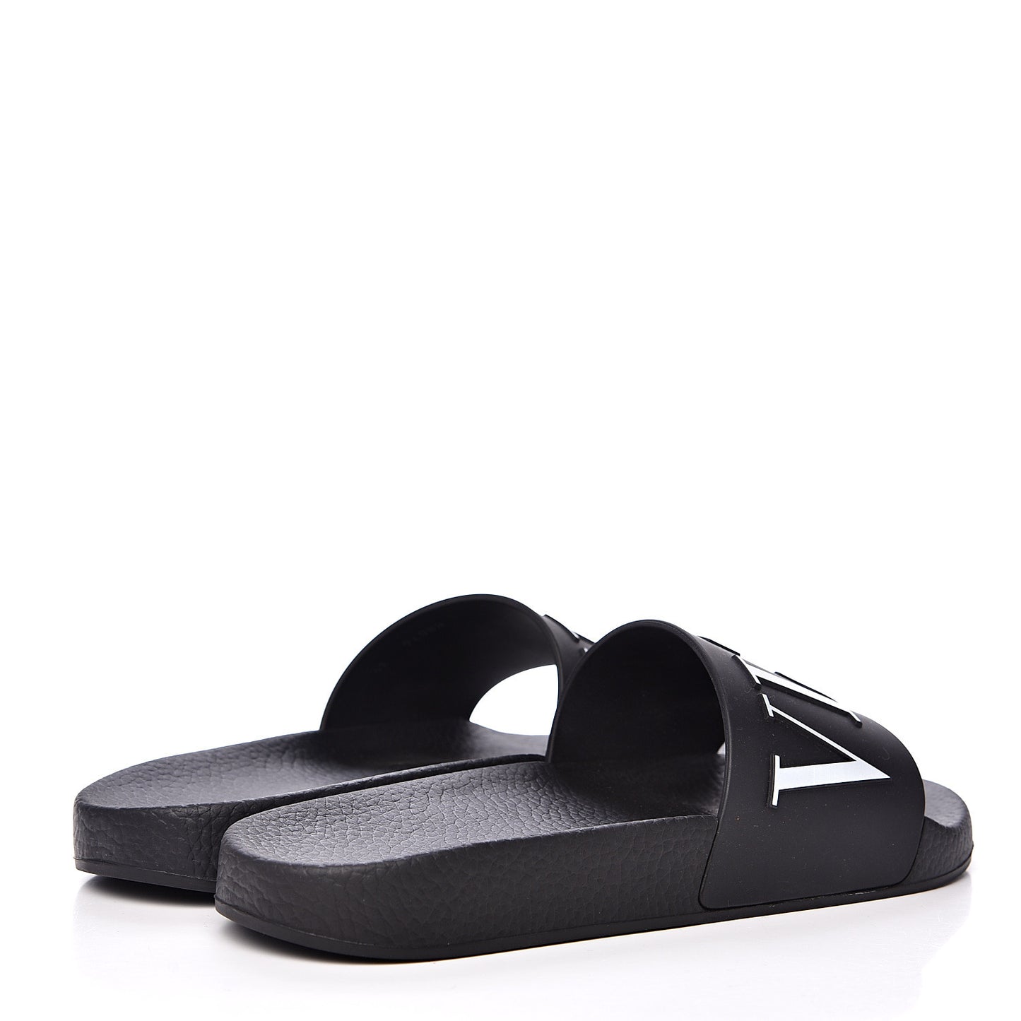 Rubber VLTN Pool Slide Sandals 39 Black