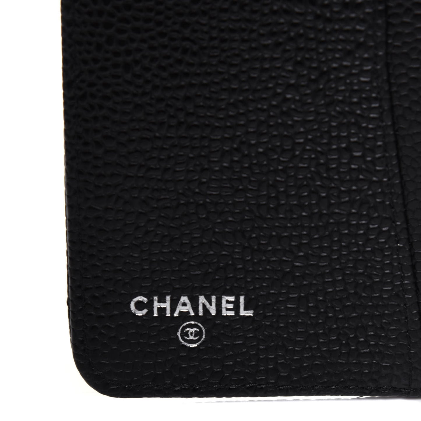 Caviar Quilted Agenda Cover Black
