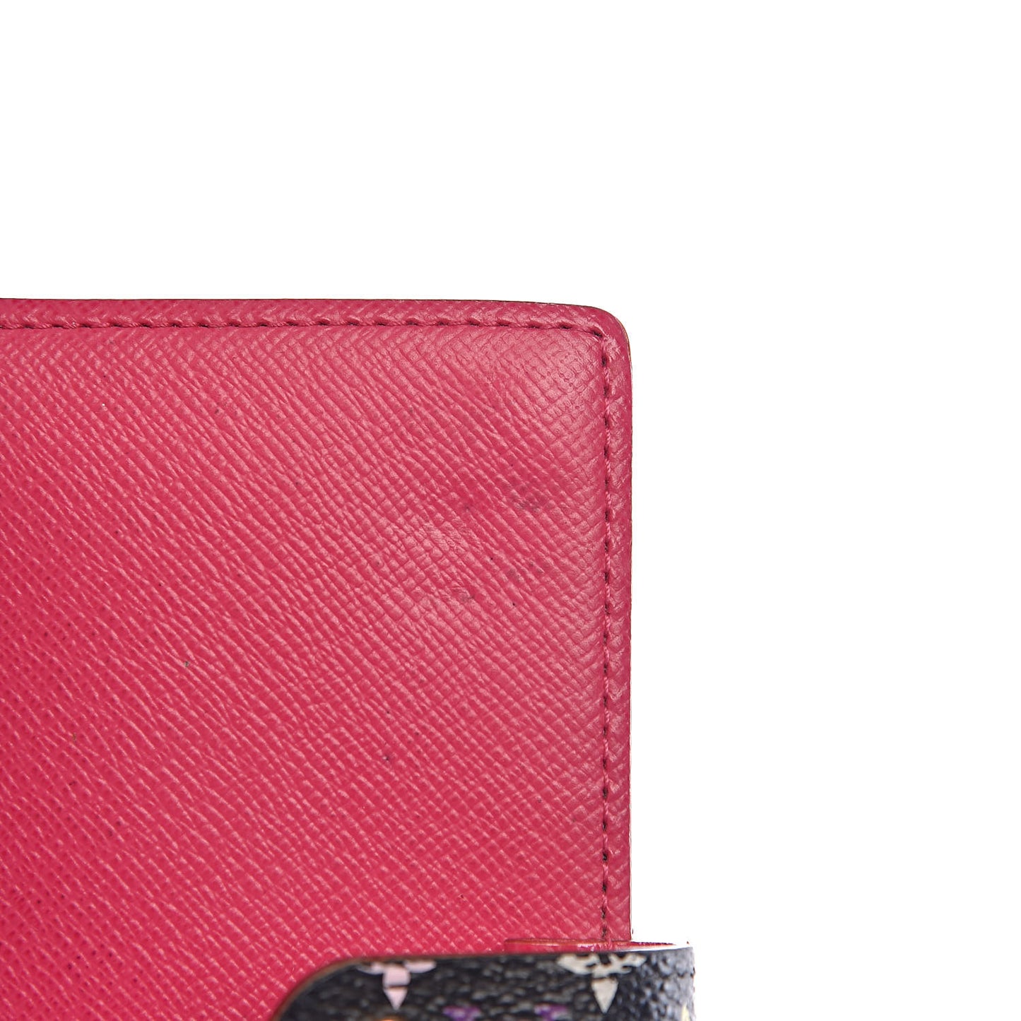 Monogram Multicolor Small Ring Agenda Cover Black Grenade