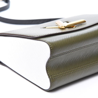 Louis Vuitton Epi Twist Shoulder Bag MM Kaki 9 of 10