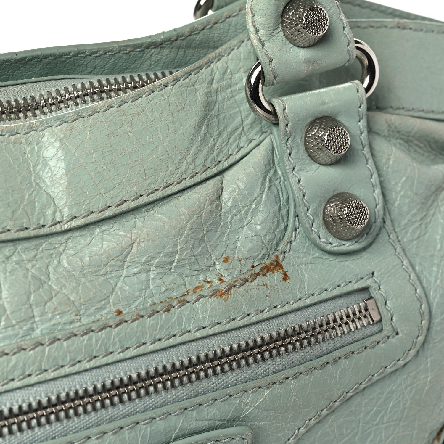 Balenciaga Agneau Giant 12 Silver Hardware First Vert Jade 11 of 13