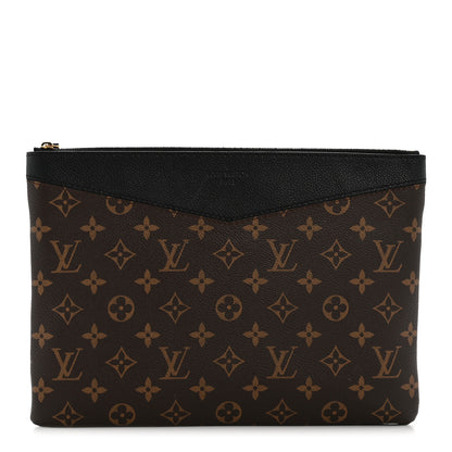 Louis Vuitton Monogram Daily Pouch Black 1 of 7