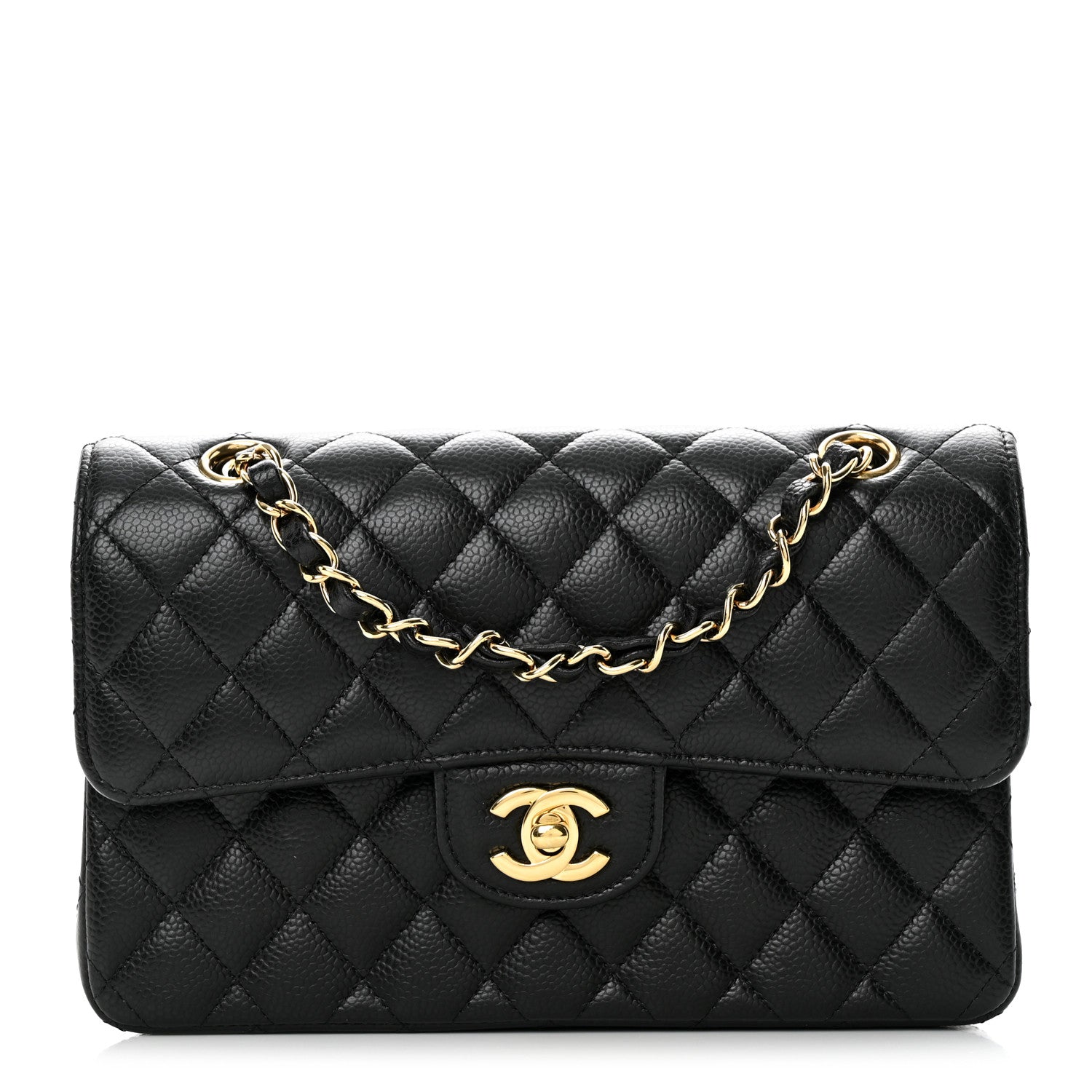 Chanel Caviar Quilted Small Double Flap Black 1 of 11