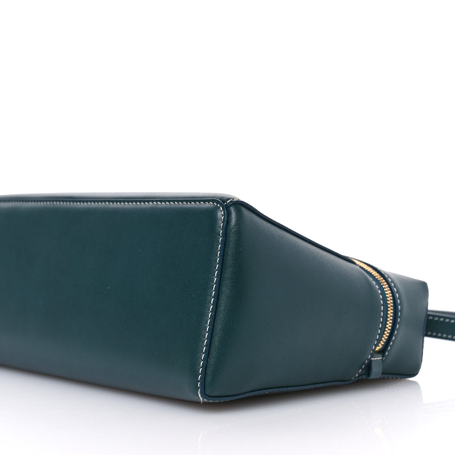 Loro Piana Smooth Calfskin Extra Bag L27 New Petrolio 9 of 10
