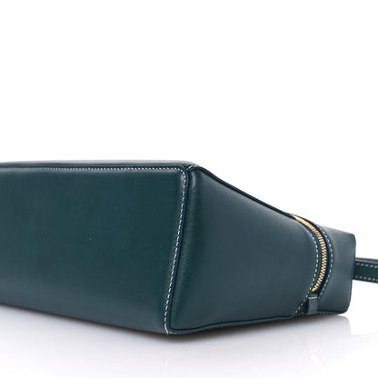 Loro Piana Smooth Calfskin Extra Bag L27 New Petrolio 9 of 10