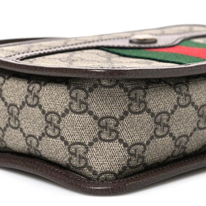Gucci GG Supreme Monogram Web Ophidia Crossbody Bag Beige New Acero 9 of 10