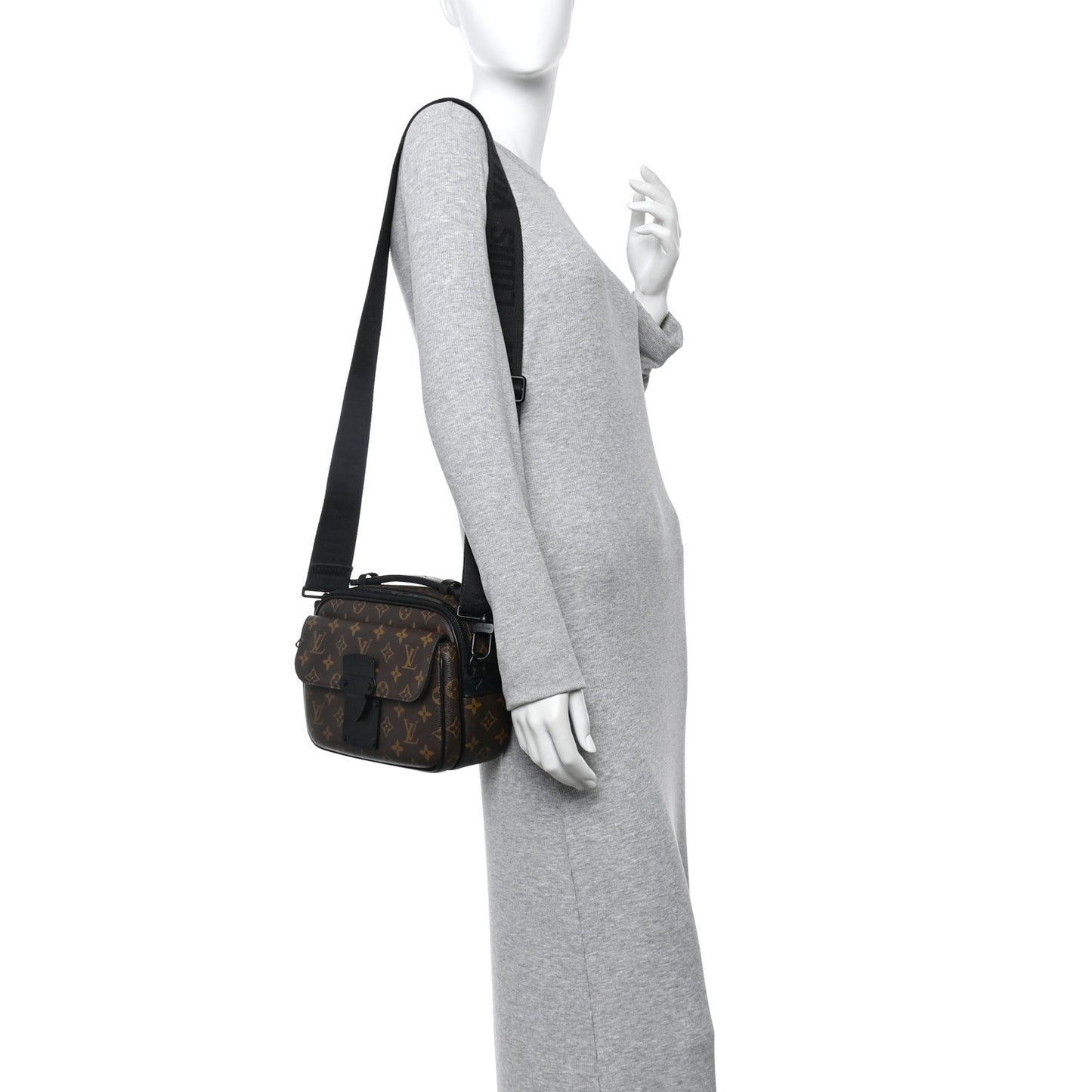 Monogram Macassar S Lock Messenger