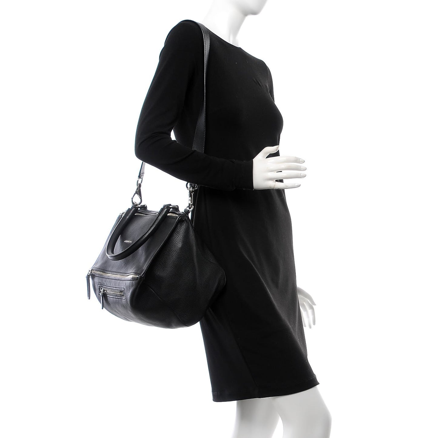 Sugar Goatskin Medium Pandora Black