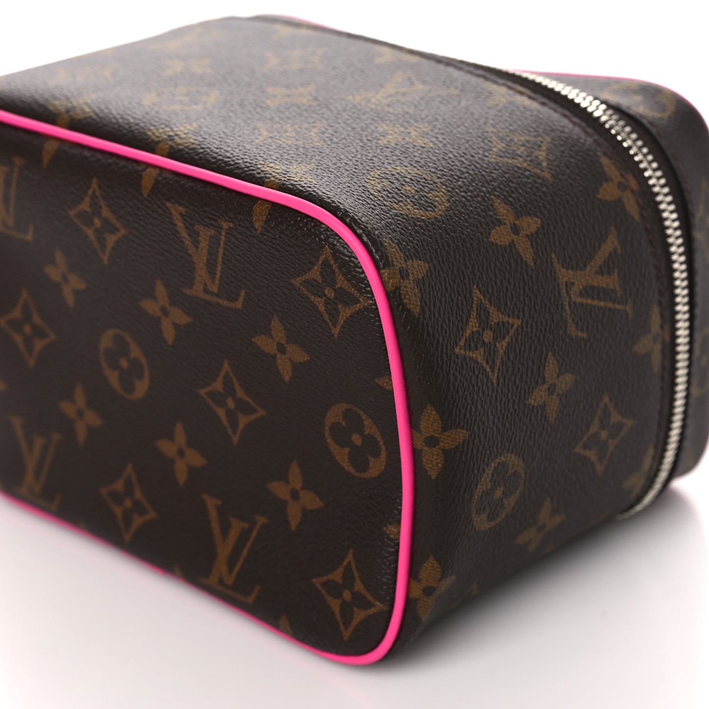 Monogram Macassar Nice Mini Fuchsia