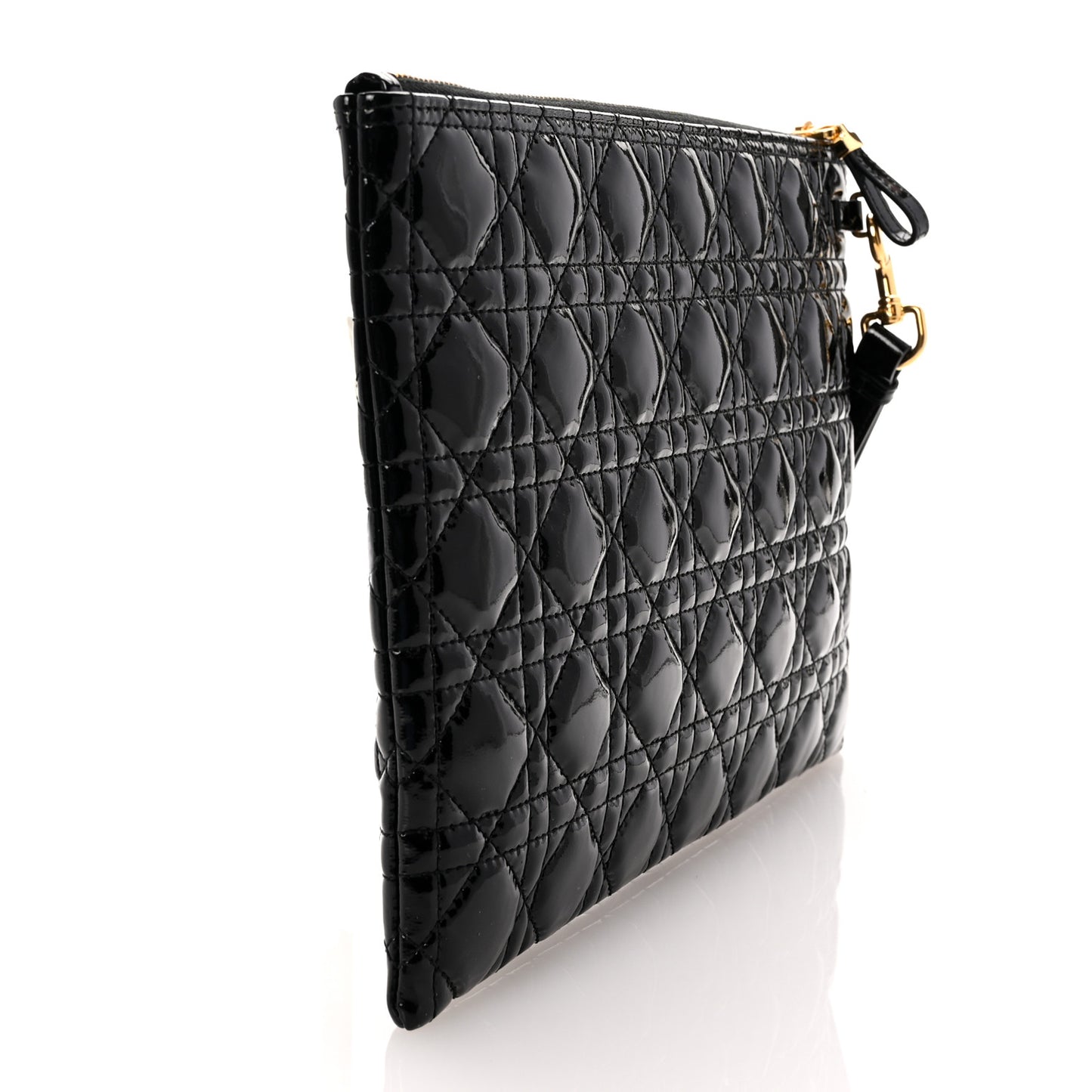 Patent Cannage Large Caro Daily Pouch Black