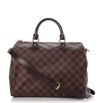 Louis Vuitton Damier Ebene Speedy Bandouliere 30 1 of 9