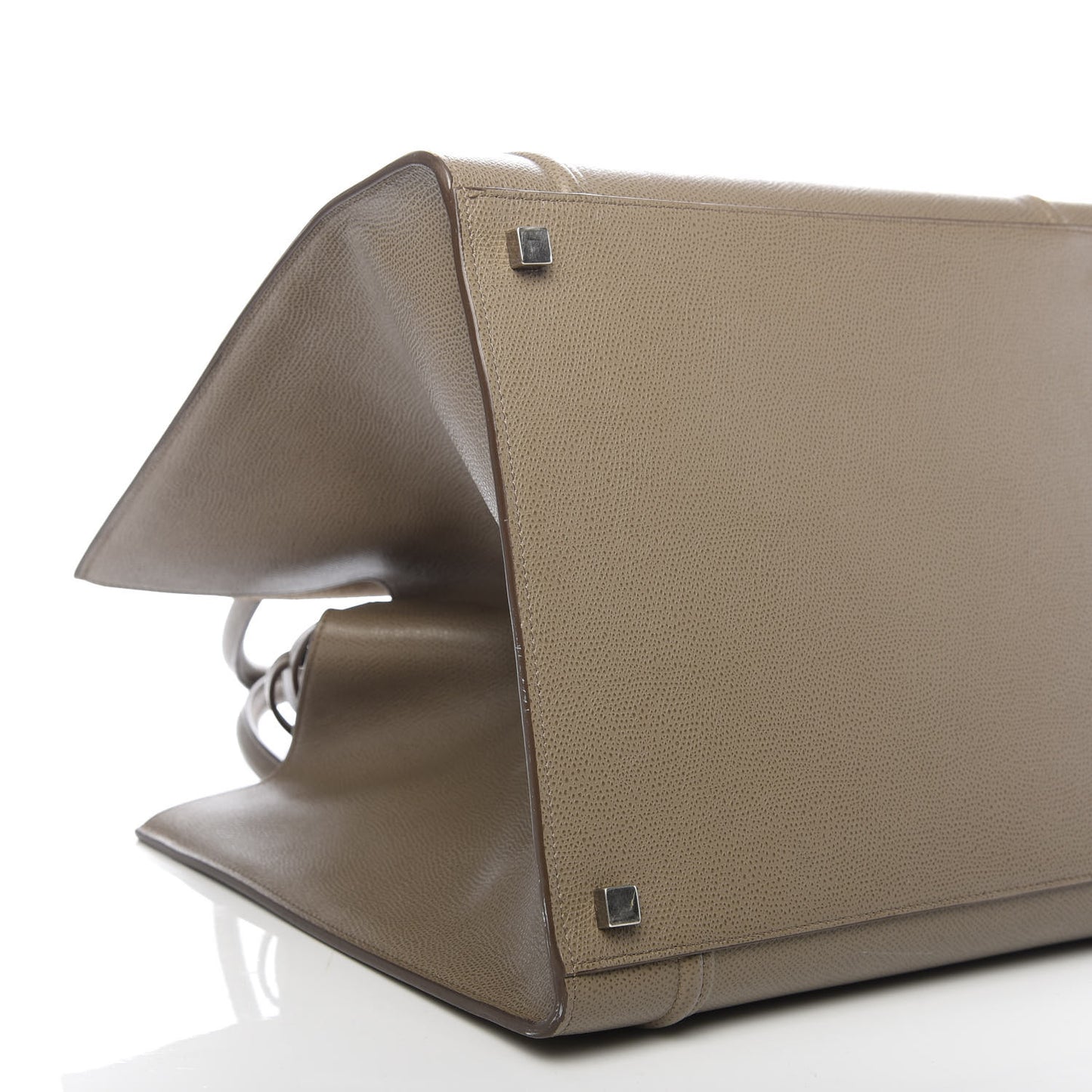Grained Calfskin Medium Phantom Luggage Taupe