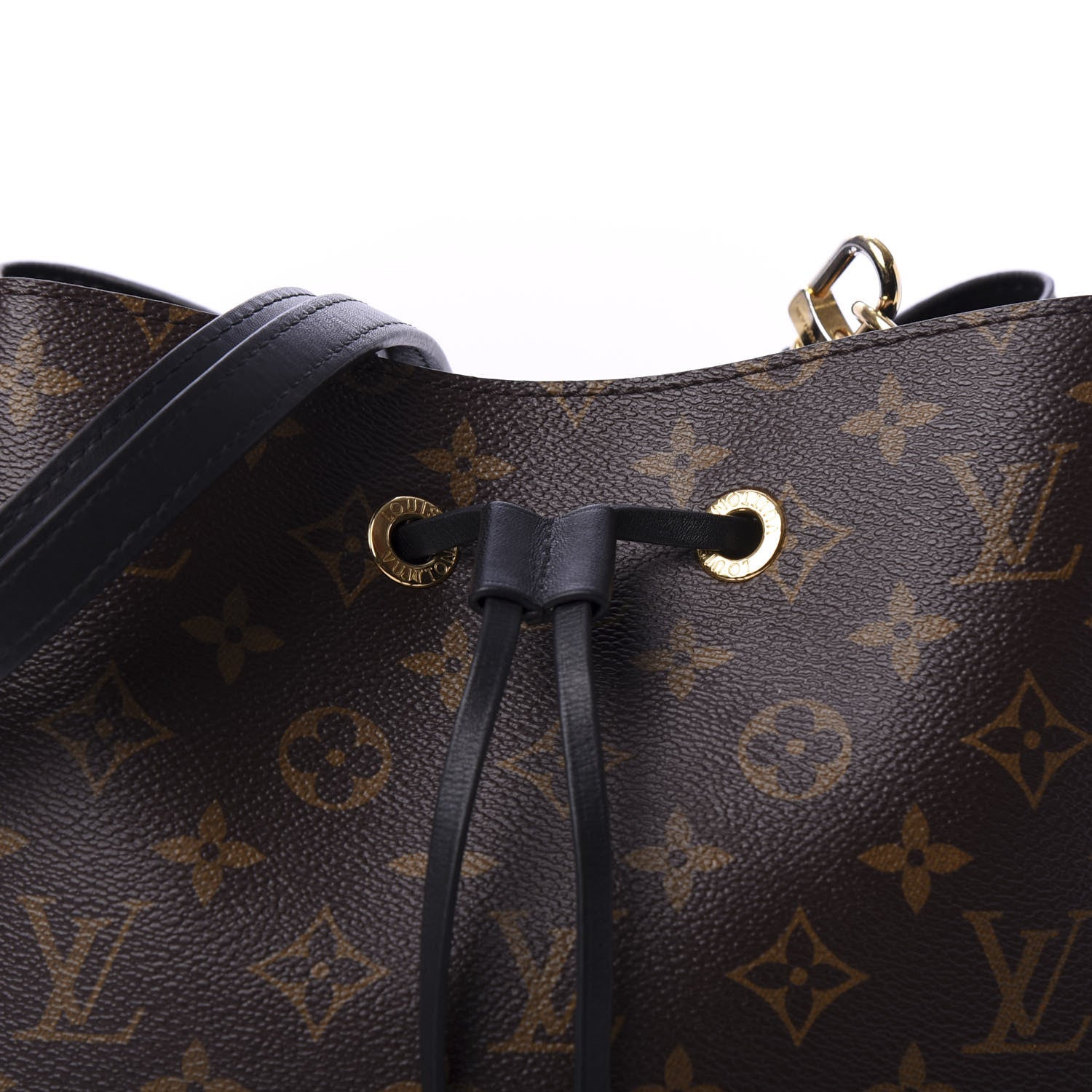 Louis Vuitton Monogram Neonoe MM Black 9 of 9