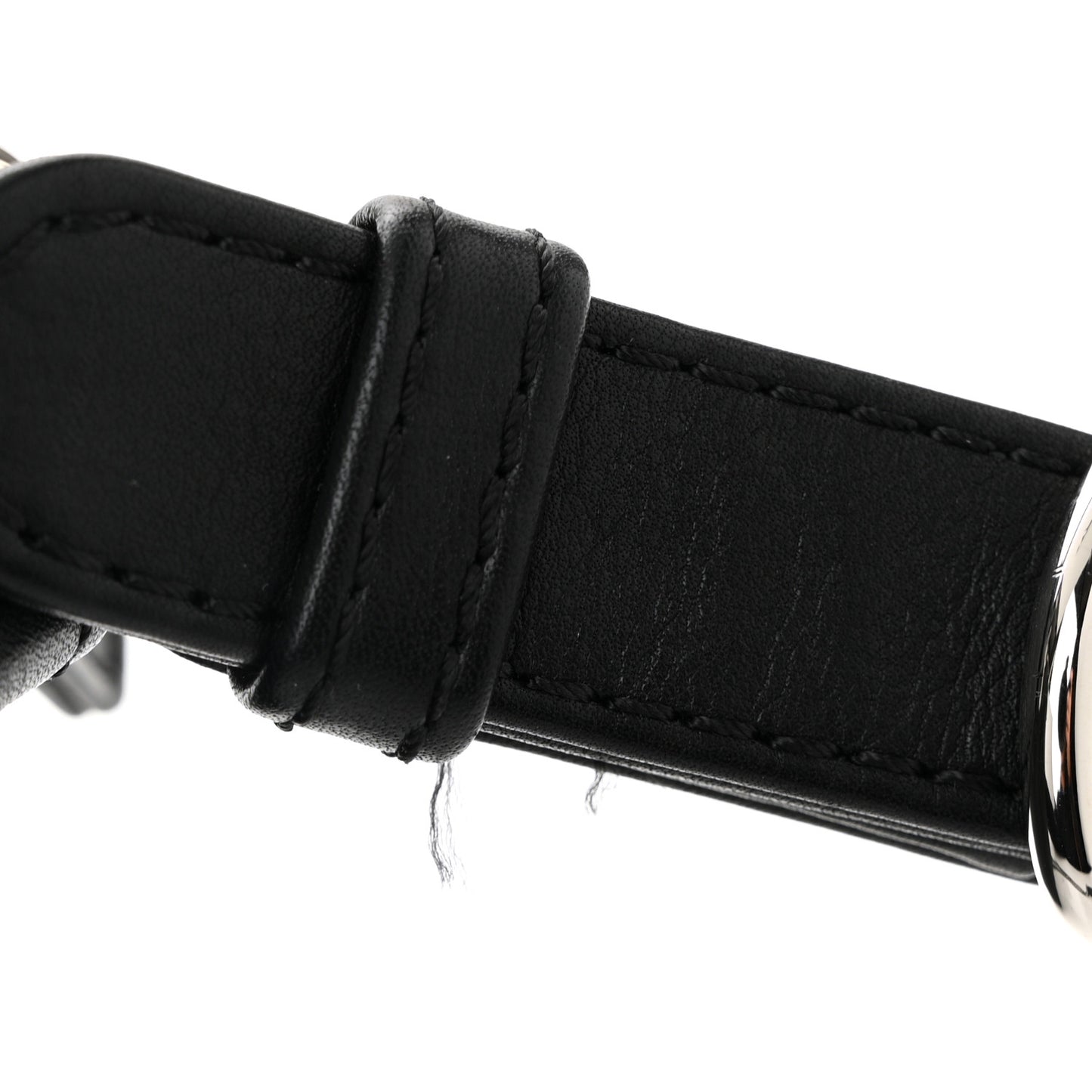 Lambskin Chevron Quilted Small Promenade Camera Black