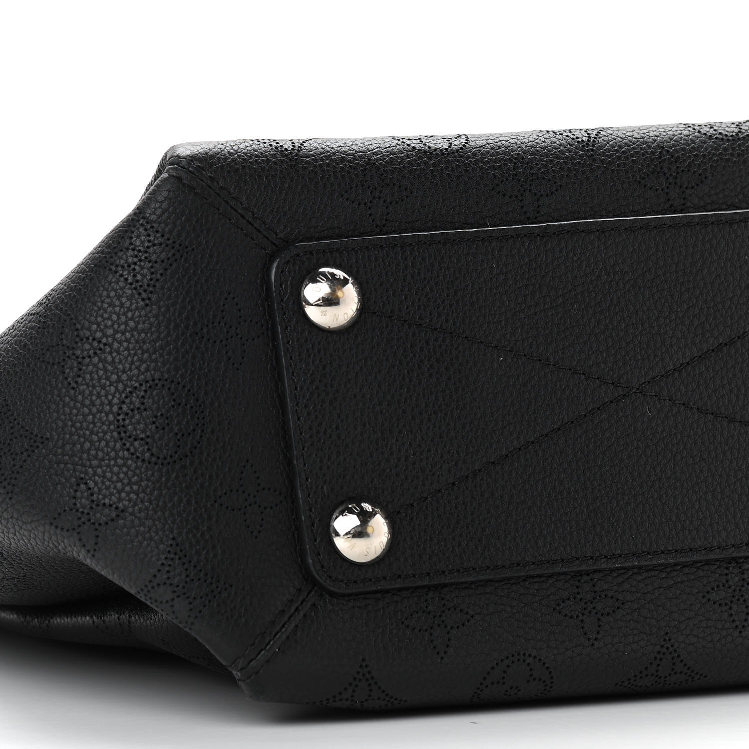 Louis Vuitton Mahina Babylone Chain BB Black 8 of 9