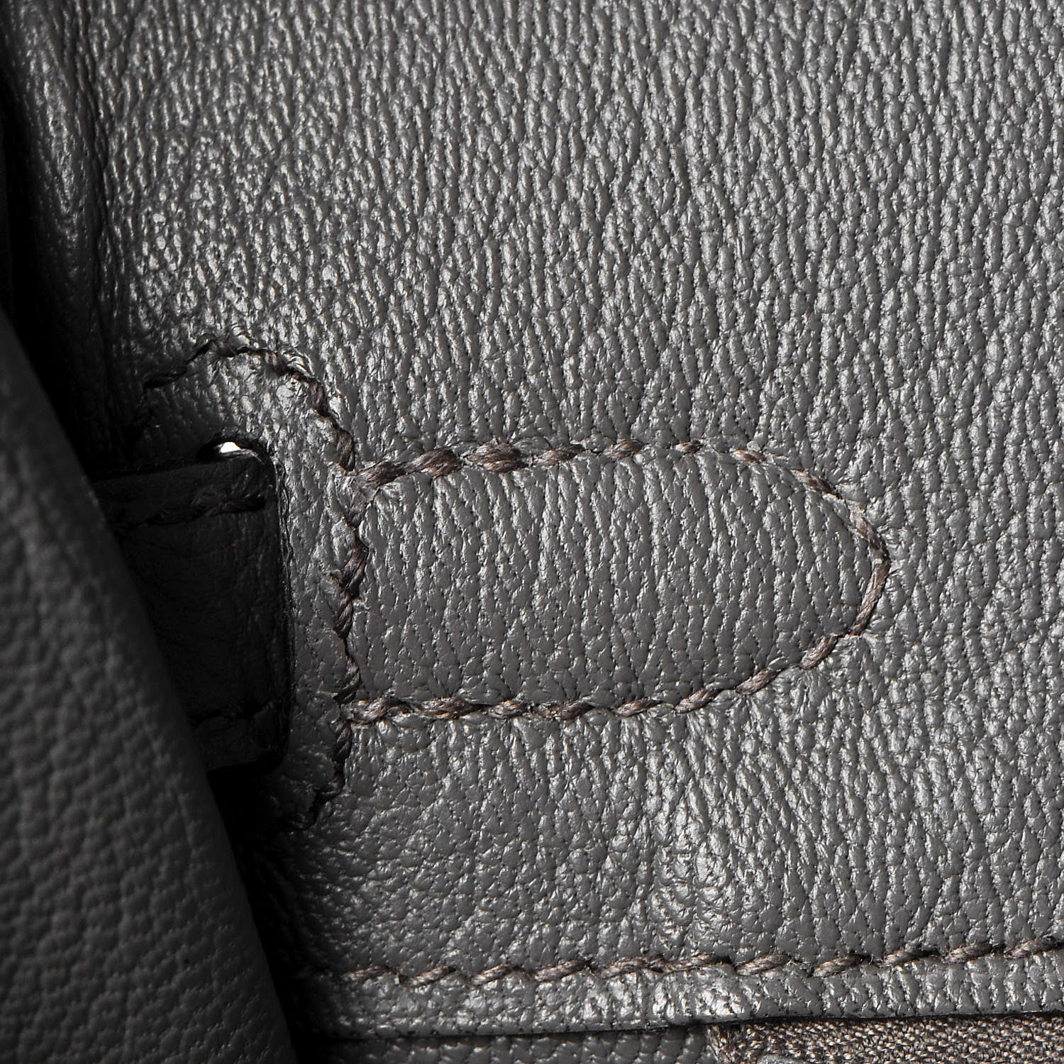 Hermes Togo Birkin 25 Etain 11 of 34