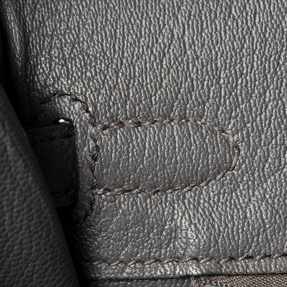 Hermes Togo Birkin 25 Etain 11 of 34