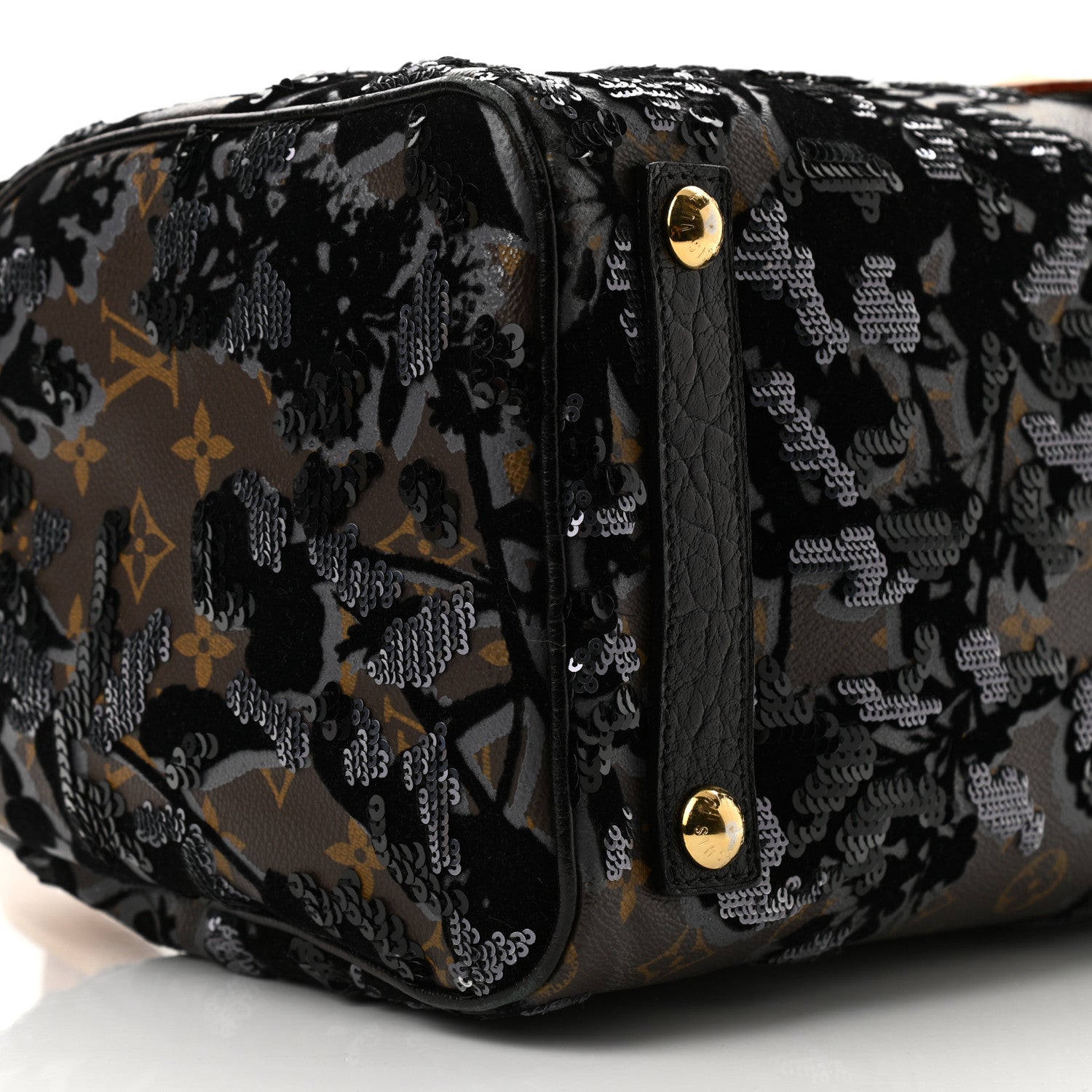 Louis Vuitton Monogram Fleur De Jais Sequins Speedy 30 9 of 12