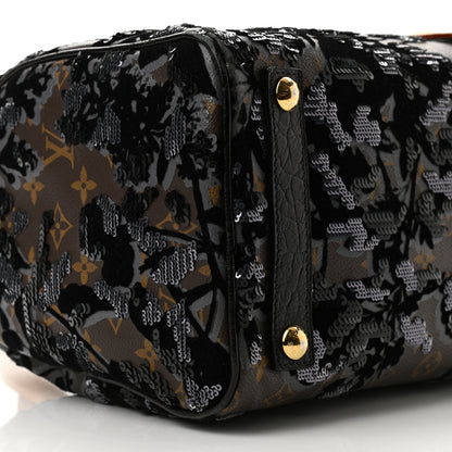 Louis Vuitton Monogram Fleur De Jais Sequins Speedy 30 9 of 12