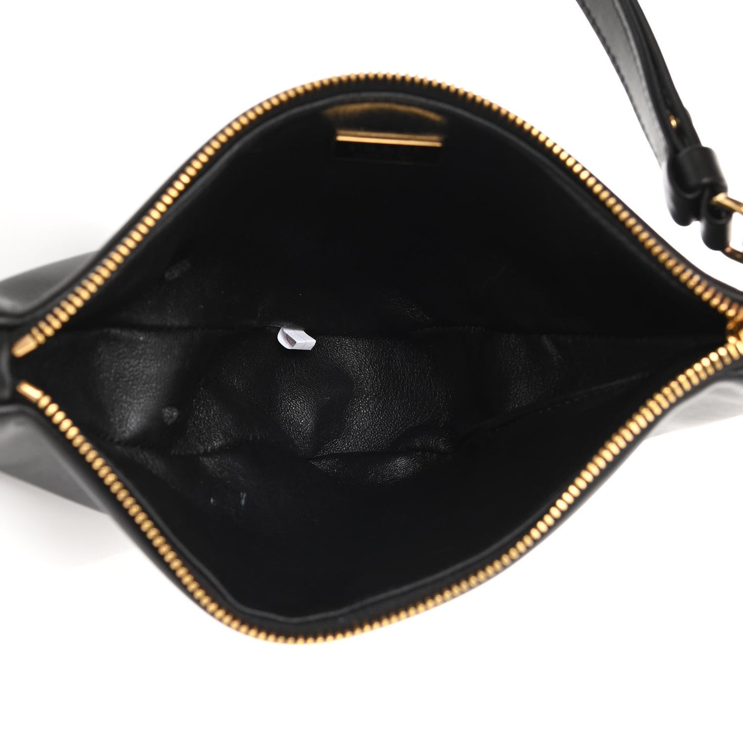 Jacquard Calfskin Triangolo Symbole Embroidered Mini Triangle Double Bag Black Edera