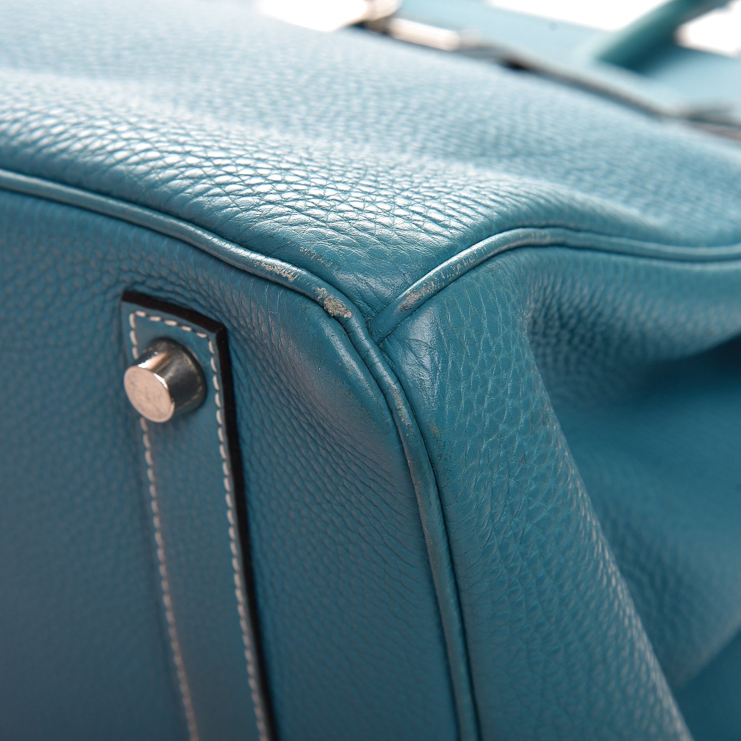 Hermes Togo Birkin 35 Blue Jean 34 of 38