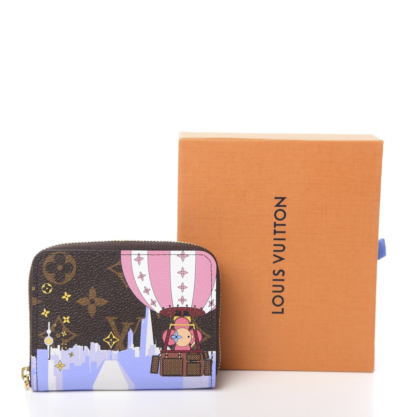Monogram 2019 Christmas Animation Zippy Coin Purse