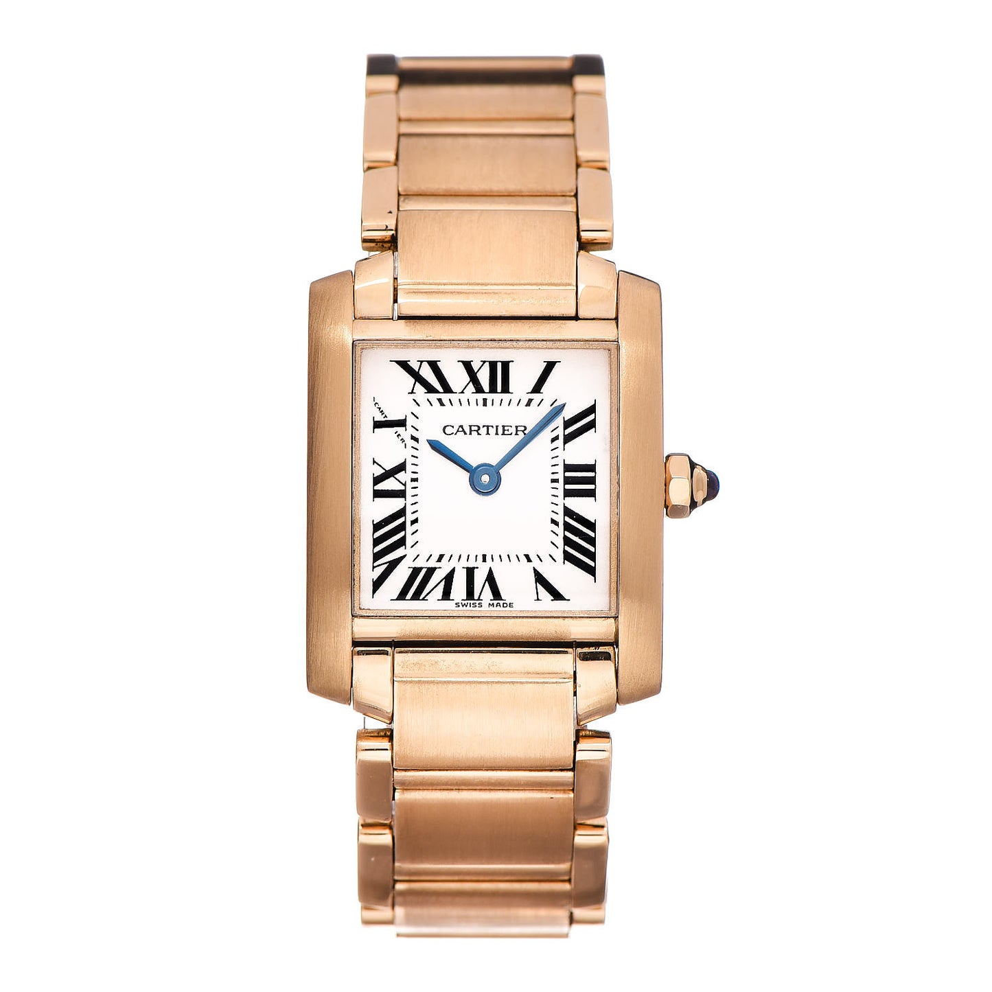 18K Yellow Gold 20mm Tank Francaise Quartz Watch