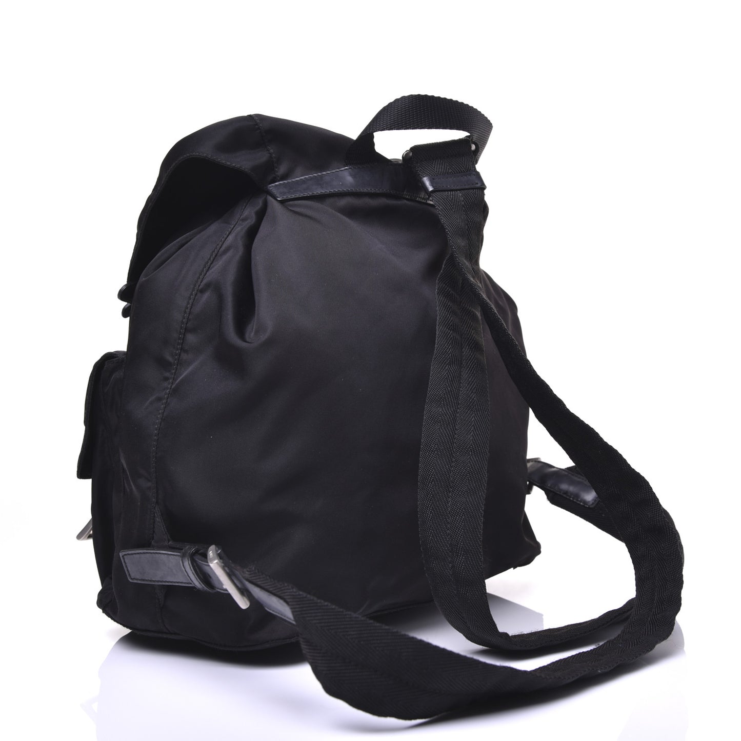 Nylon Vela Small Backpack Black