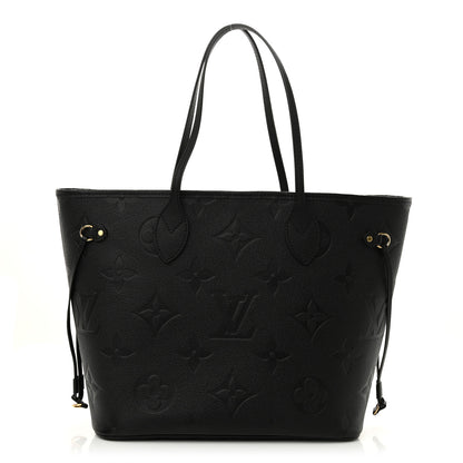 Louis Vuitton Empreinte Monogram Giant Neverfull MM Black 1 of 11