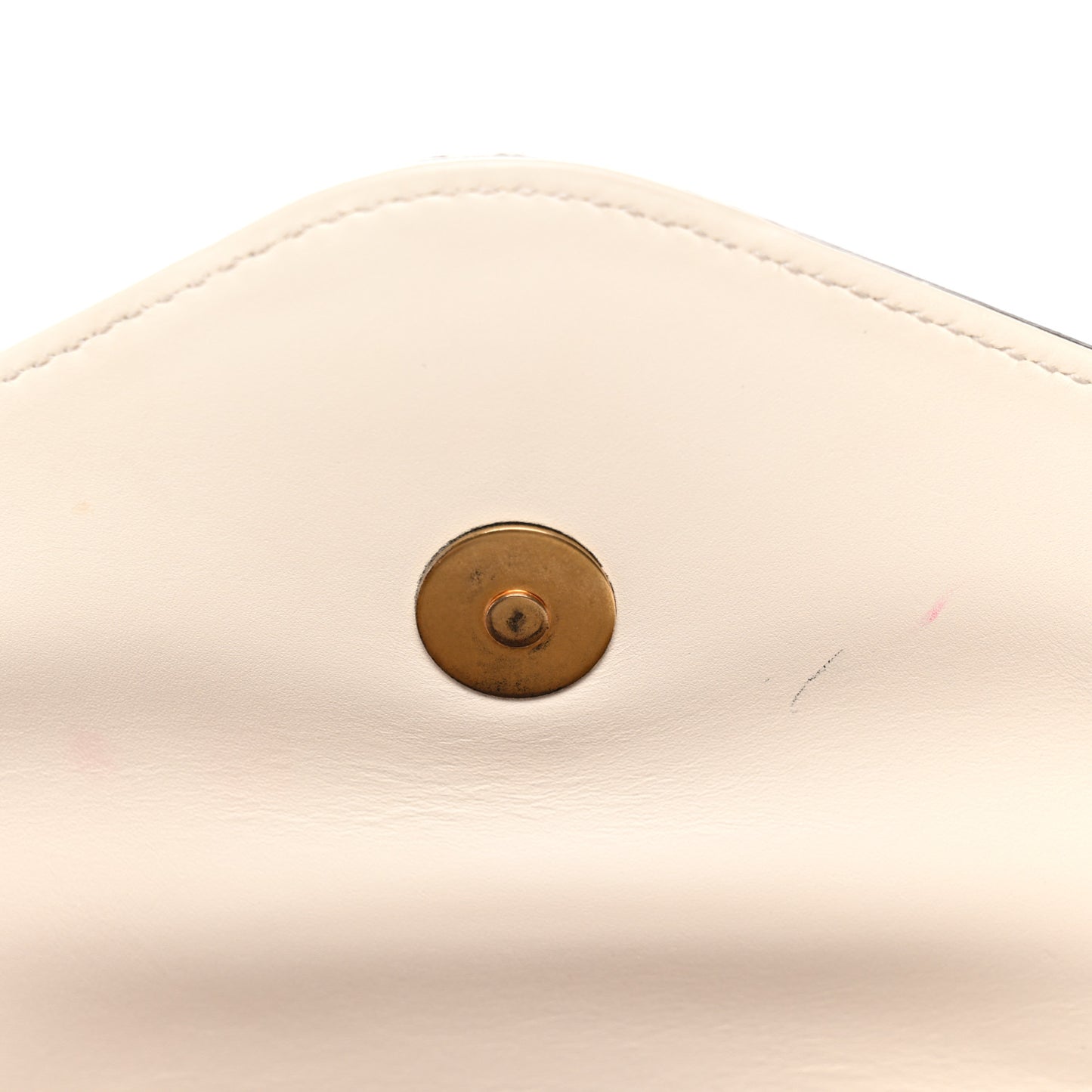 Nappa Pearl Studded Mini Queen Margaret Broadway Shoulder Bag Mystic White Mystic White