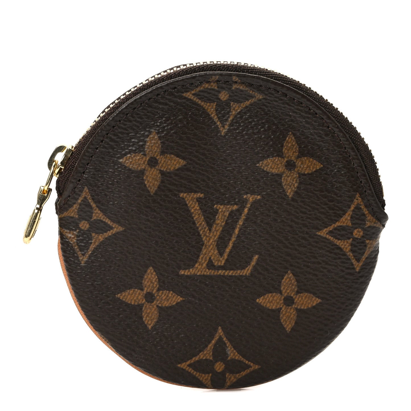 Monogram Round Coin Purse
