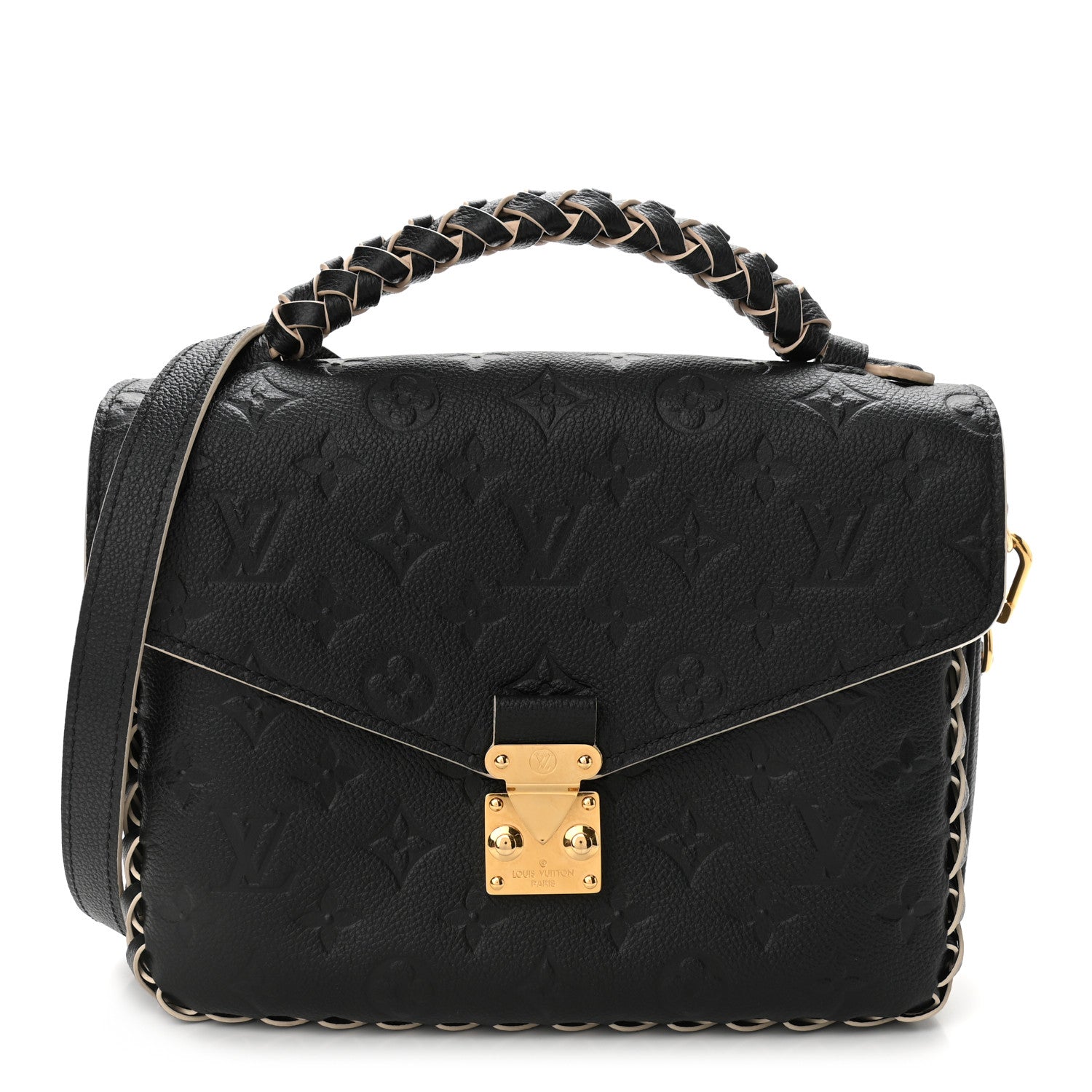 Louis Vuitton Empreinte Braided Pochette Metis Black 1 of 11
