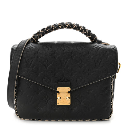 Louis Vuitton Empreinte Braided Pochette Metis Black 1 of 11