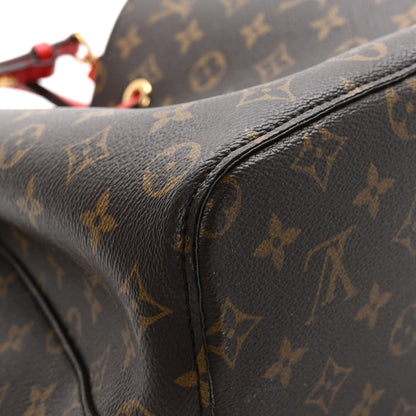 Louis Vuitton Monogram Neonoe MM Coquelicot 10 of 13