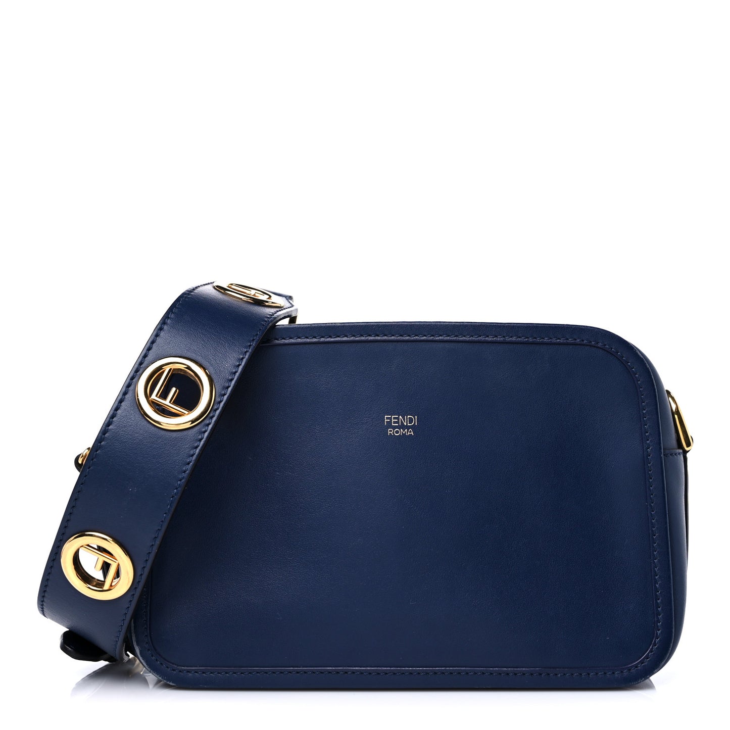 Vitello Century F is Fendi Camera Case Blueberry