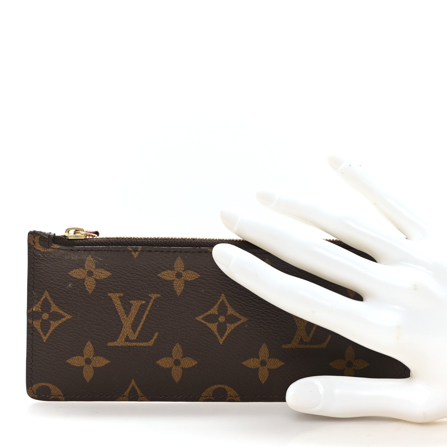 Louis Vuitton Monogram Josephine Wallet Zippered Insert Fuchsia 2 of 7