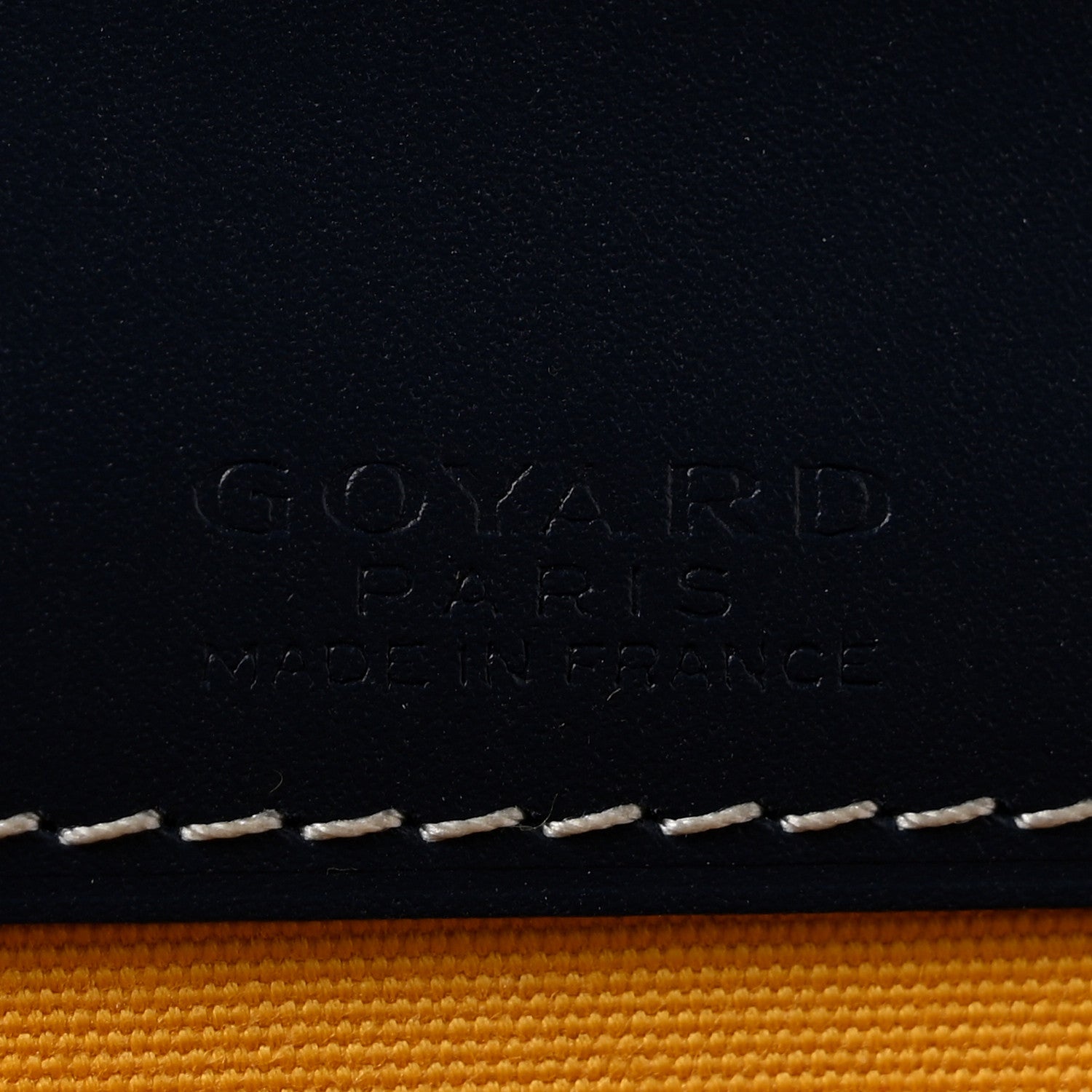 Goyard Goyardine Monte Carlo Bois Clutch Navy 6 of 11