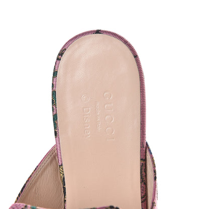 Gucci X DISNEY Jacquard Japanese Donald Duck Womens Princetown Slippers 38.5 Pink Black 6 of 8