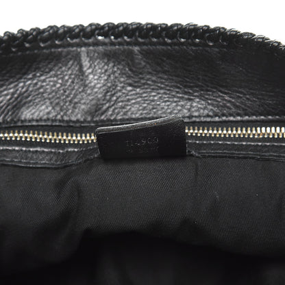 Gucci Calfskin Large Horsebit Chain Hobo Black 7 of 10