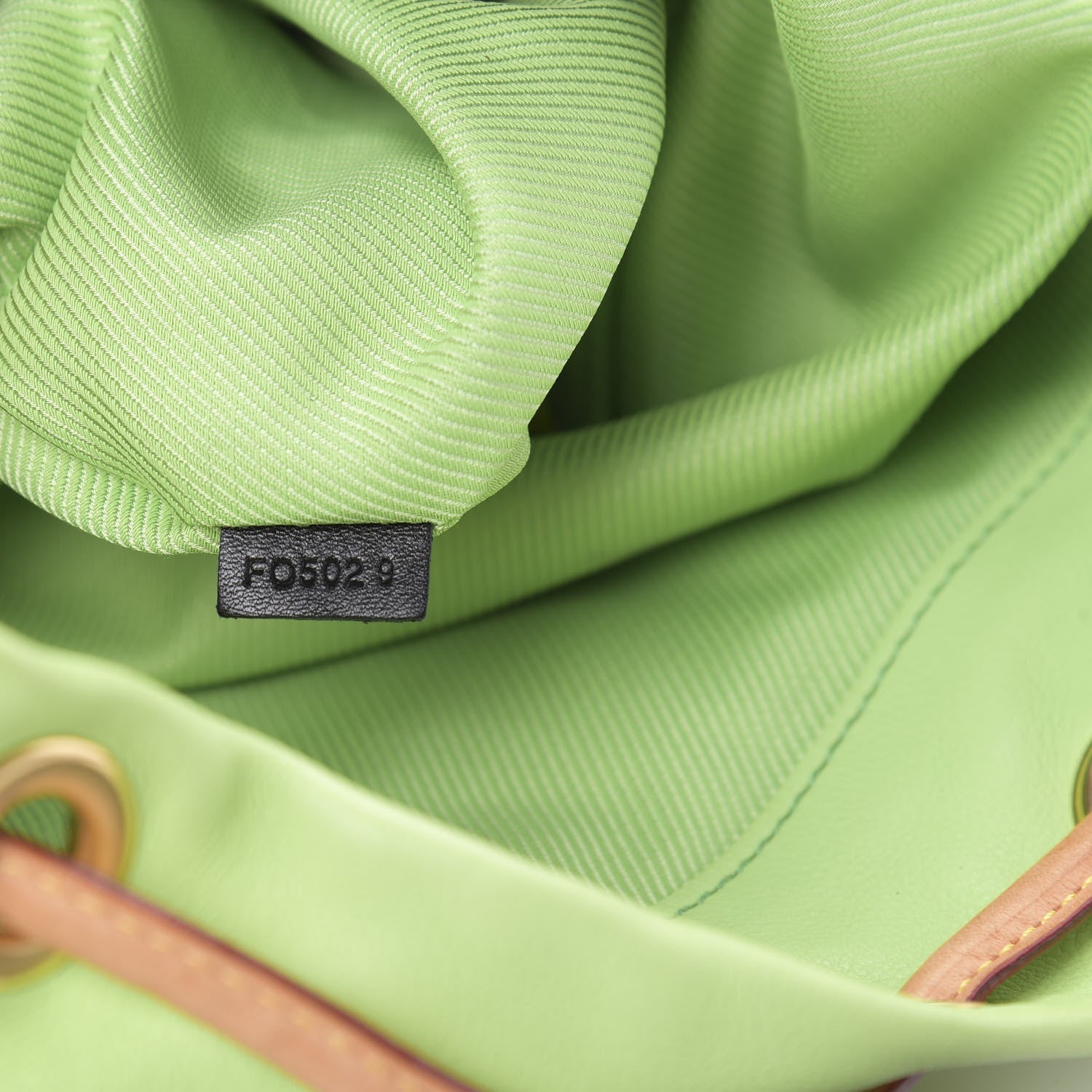 Louis Vuitton Fabric Jacquard Monogram Cheche Gypsy PM Vert 7 of 14