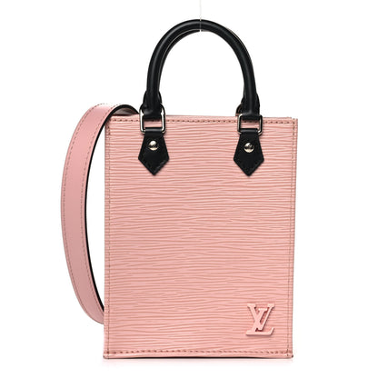 Louis Vuitton Epi Petit Sac Plat Rose Ballerine 1 of 8