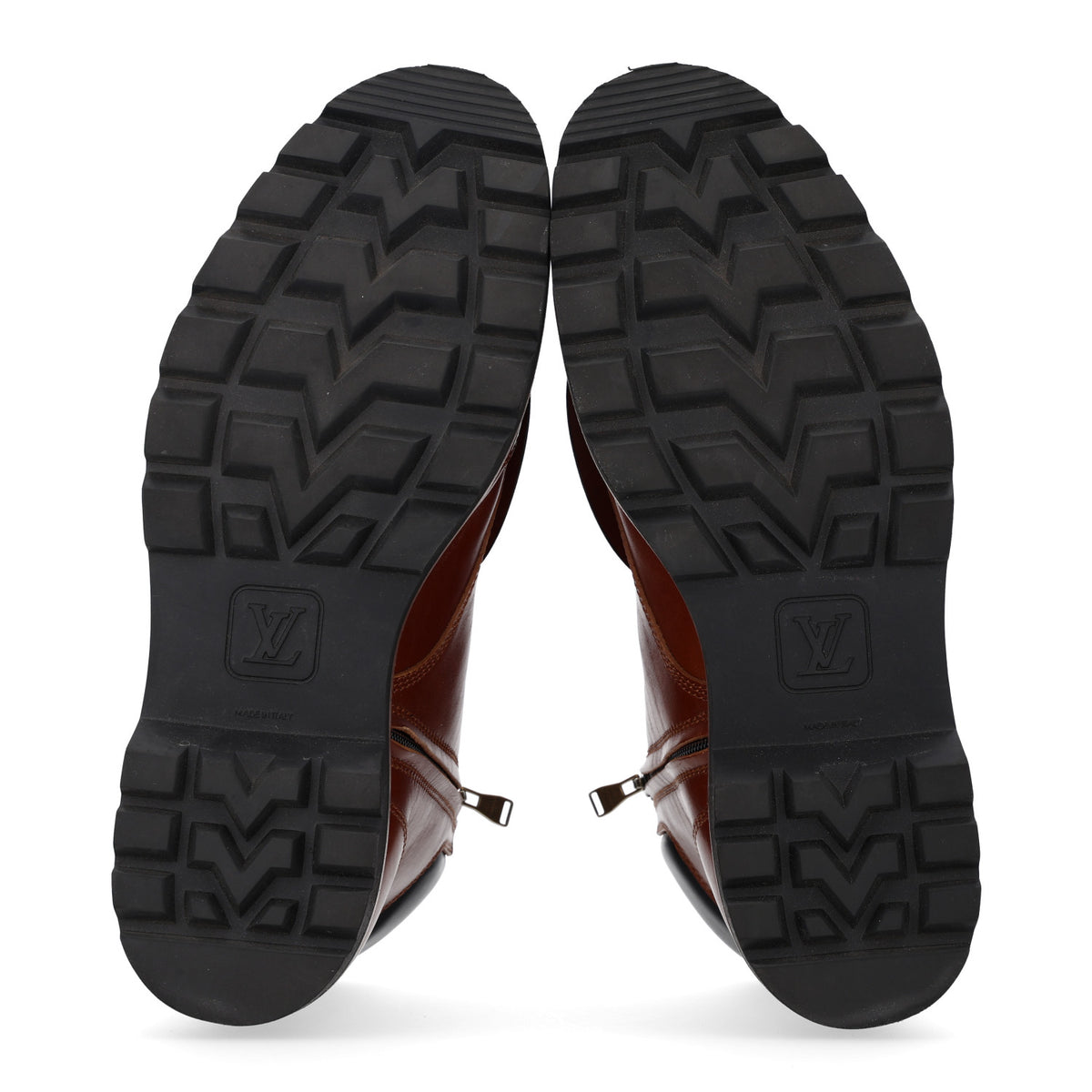 X Nigo Oberkampf Ankle Boots 11 Cognac
