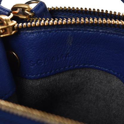 Celine Lambskin Small Trio Crossbody Bag Violet Blue 11 of 17