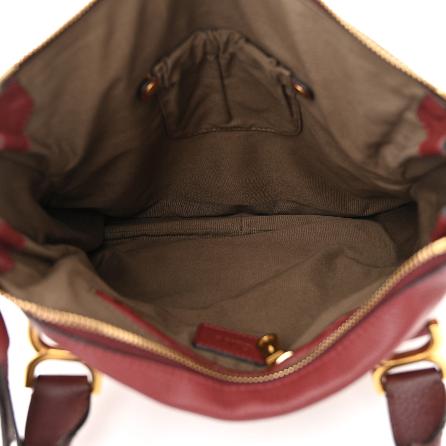 Chloe Calfskin Medium Marcie Satchel Garnet 5 of 11