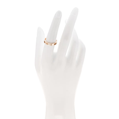 Tiffany 18K Rose Gold Diamond Atlas Pierced Ring 54 7 2 of 5