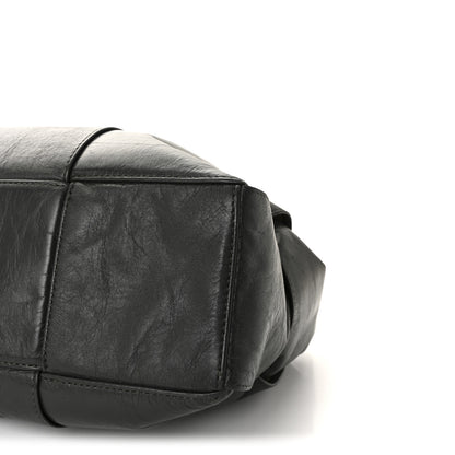 Bottega Veneta Paper Calfskin Maxi Intreccio Medium Arco Camera Bag Camping 9 of 9