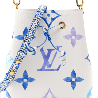 Louis Vuitton Monogram Giant By The Pool 2.0 Neonoe BB Blue 7 of 11