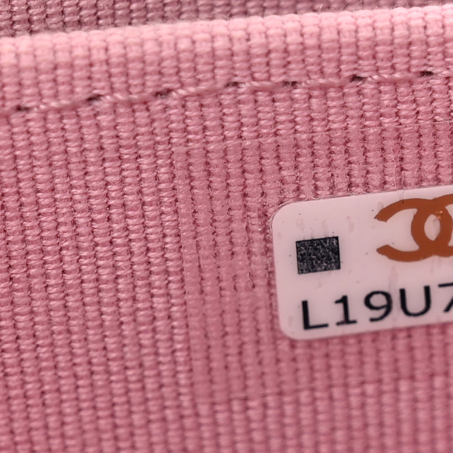 Chanel Caviar Quilted Zip Coin Purse Pink 7 of 10