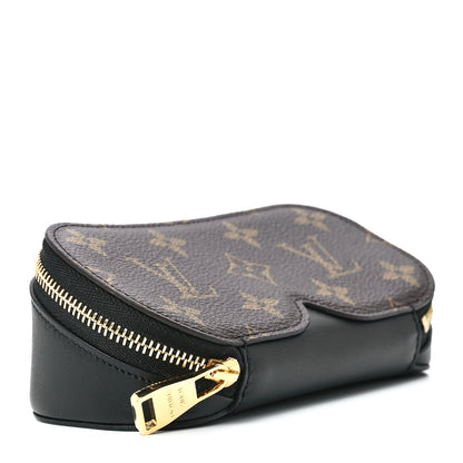 Louis Vuitton Monogram Emilie Zippered Sunglasses Case Black 4 of 10