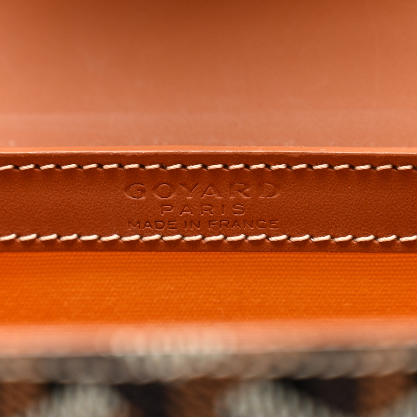 Goyardine Structure Mini Saigon Black Gold